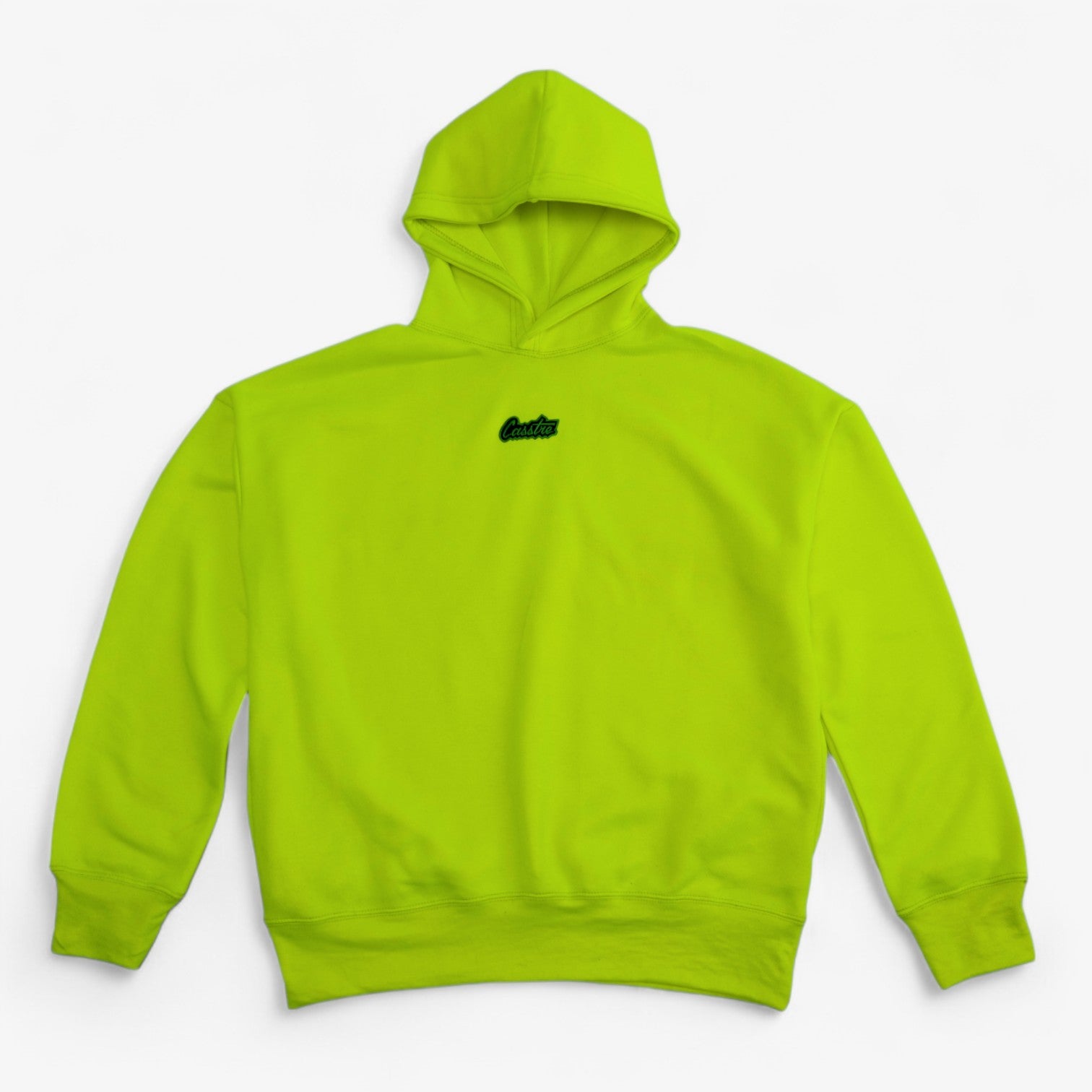 Oversized Hoodie Neon Green Casstre